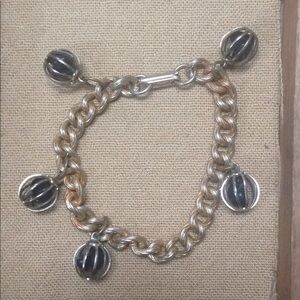 Vintage Link Bauble Bracelet